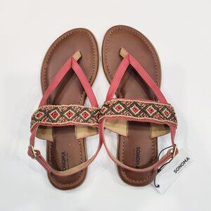 Sonoma Sandals 9.5 NWT Beaded